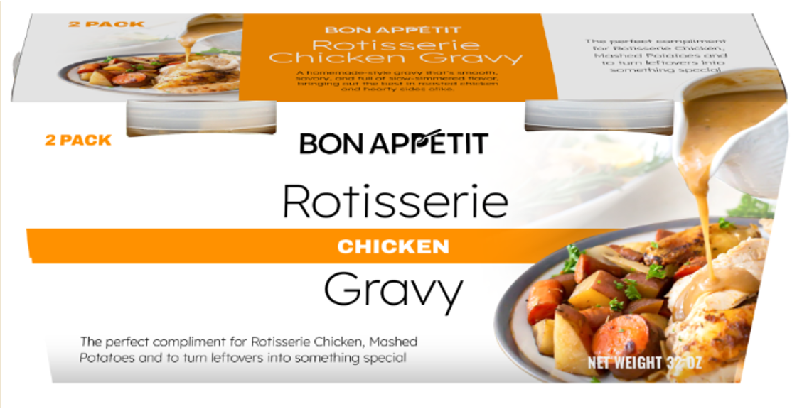 Rotisserie Chicken Refrigerated Natural Gravy